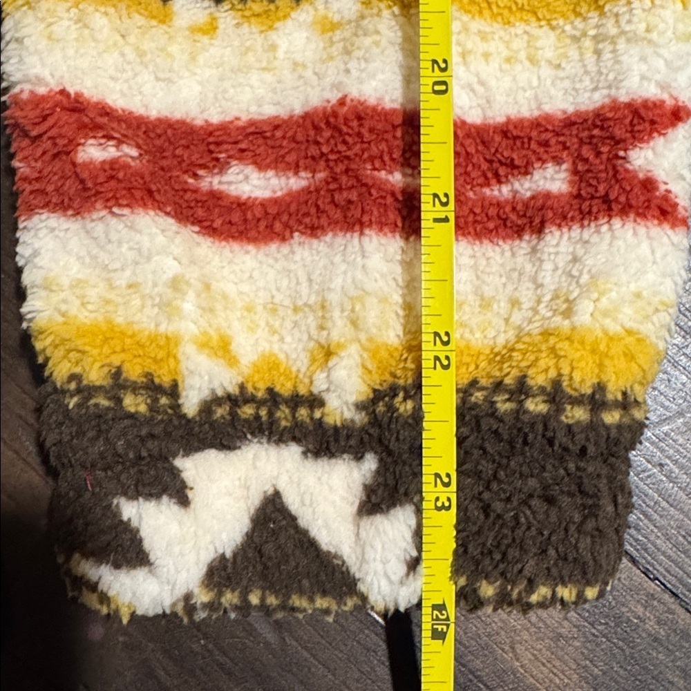 Zeagoo Tribal Pattern Jacket - Red, Yellow, Brown - Picture 5 of 16